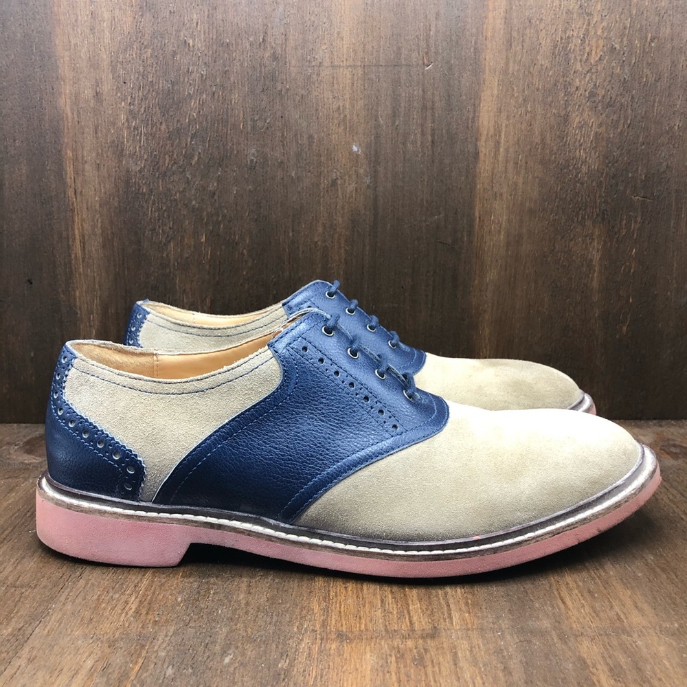 Cole Haan Men's Suede Wingtip Size 8M